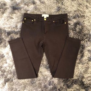 Michael Kors brown size 6 legging pants